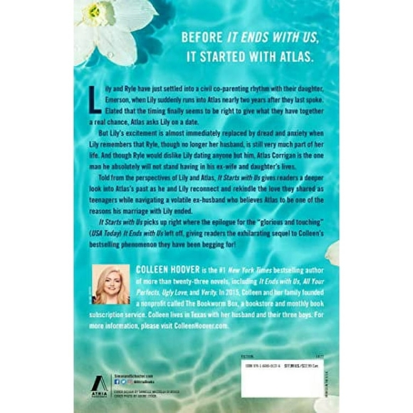 NEW It Starts with Us by Colleen Hoover Paperback Book - Picture 2 of 3